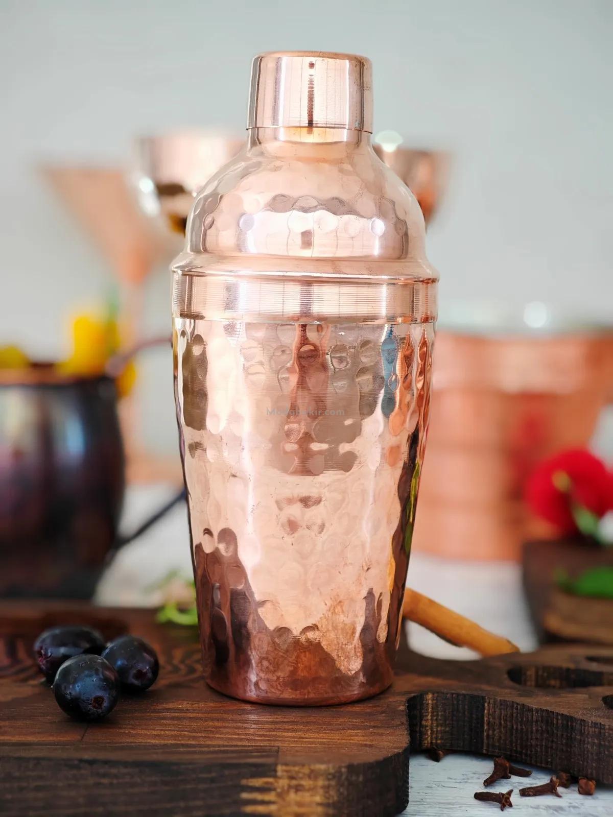 Bakır Kokteyl Shaker - Görsel 4