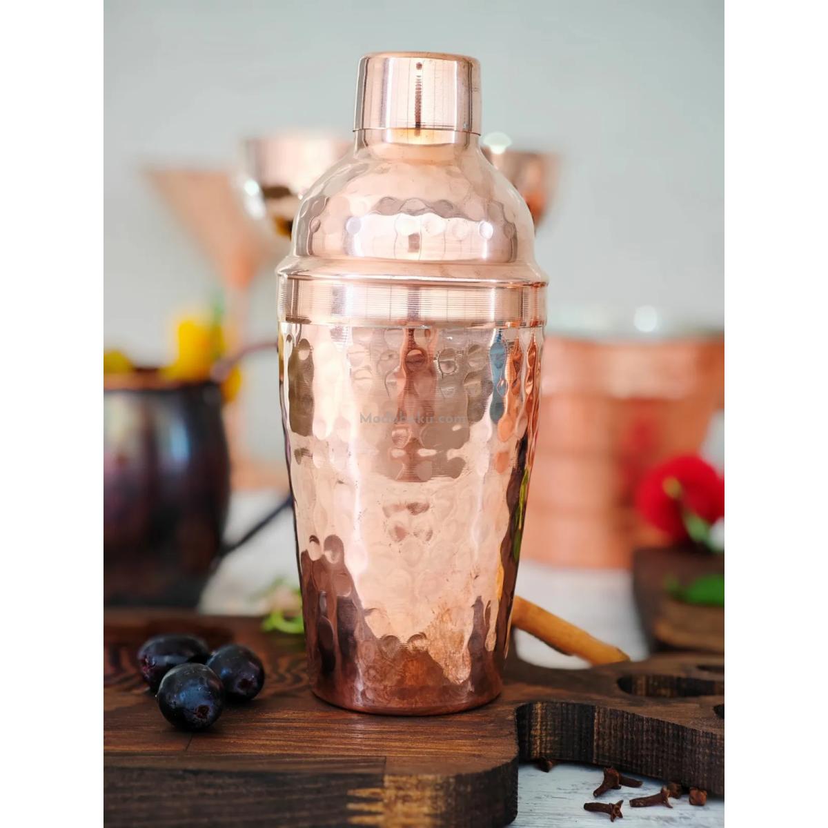 Bakır Kokteyl Shaker - Görsel 4