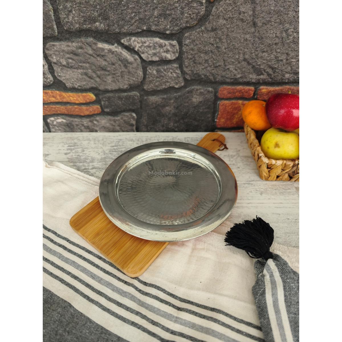 Bakır Künefe Tepsi 22 Cm - Görsel 3