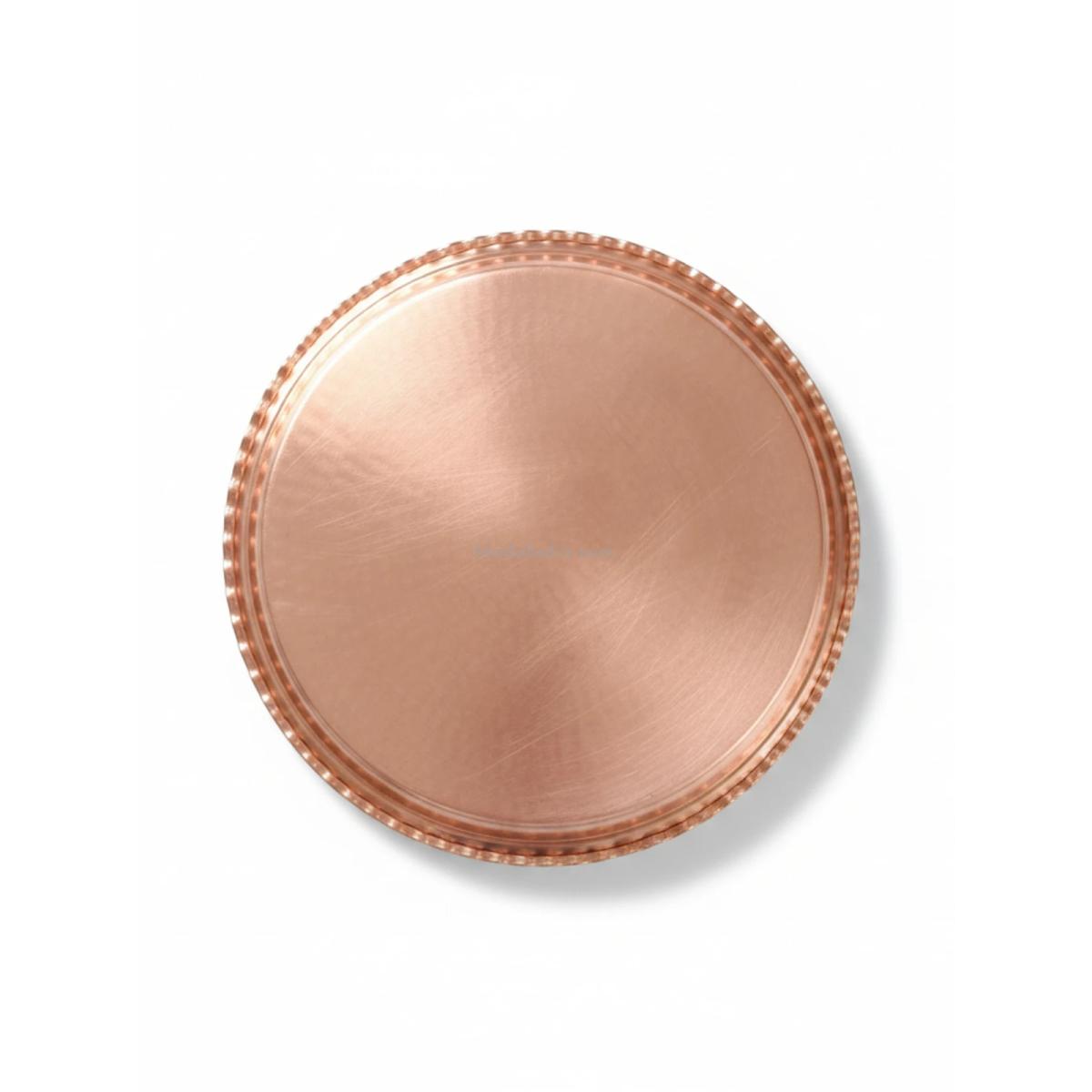 Bakır Künefe ve Fırın Tepsi 24 Cm - Görsel 5