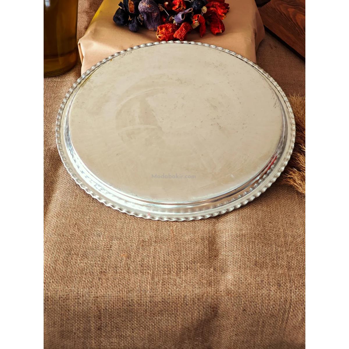 Bakır Künefe ve Fırın Tepsi 35 Cm - Görsel 5