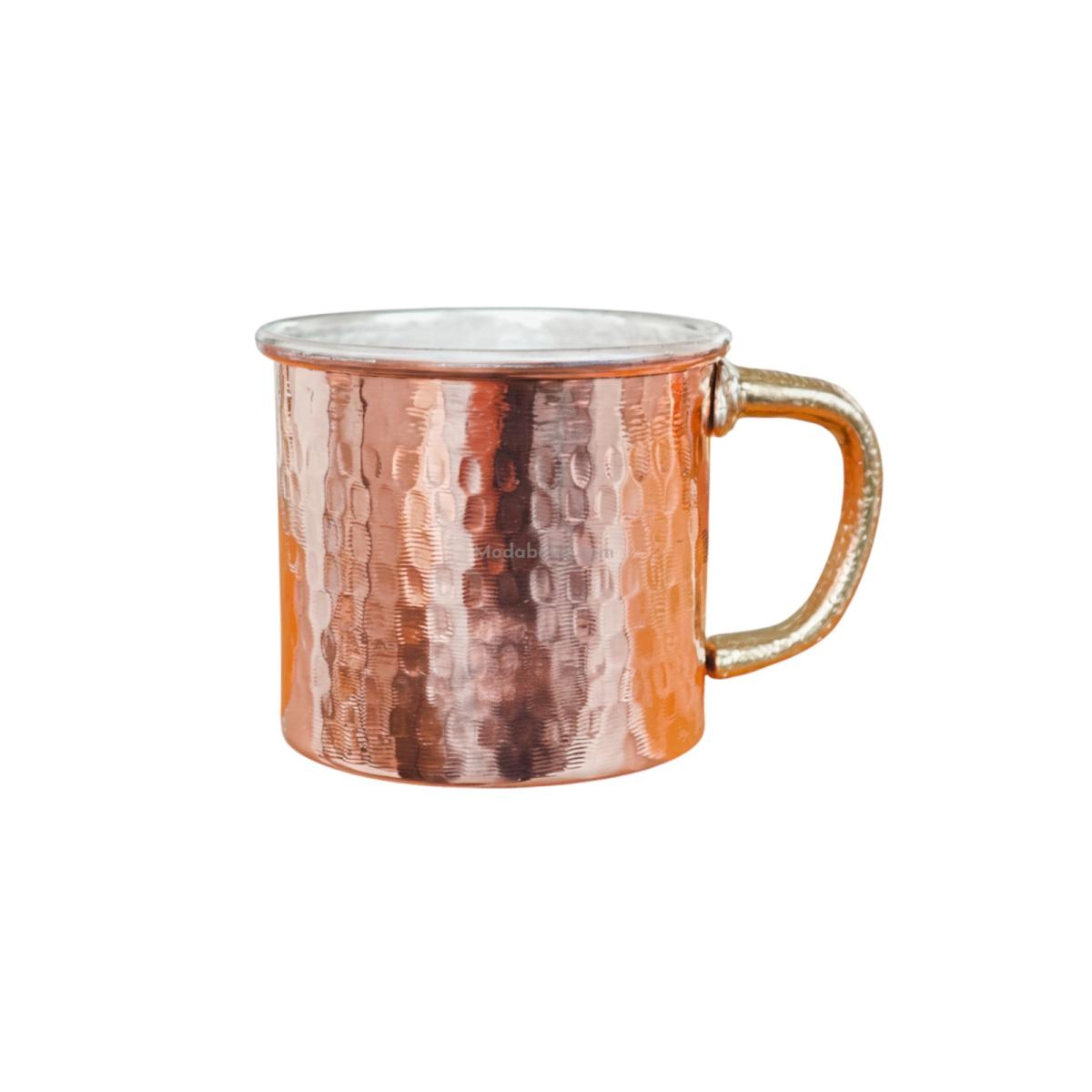 Bakır Kupa Bardak 330 ml - Görsel 1