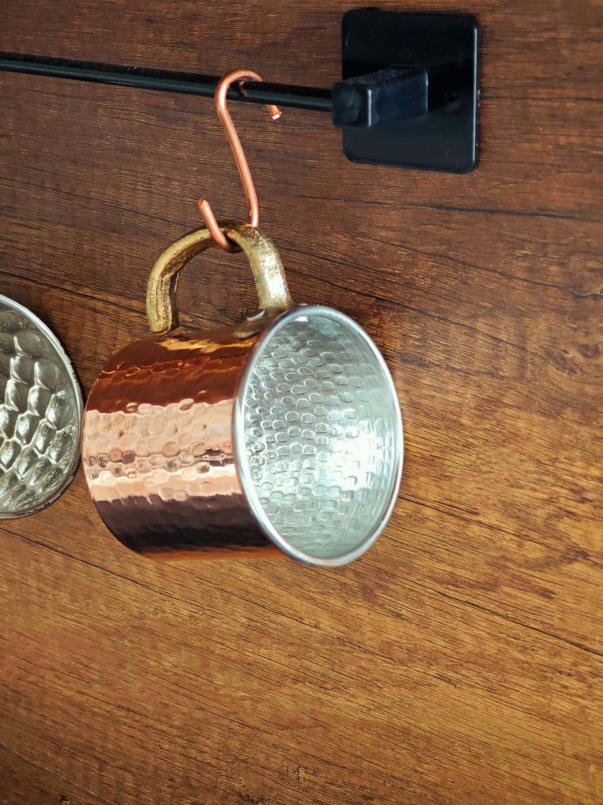 Bakır Kupa Bardak 330 ml - Görsel 4