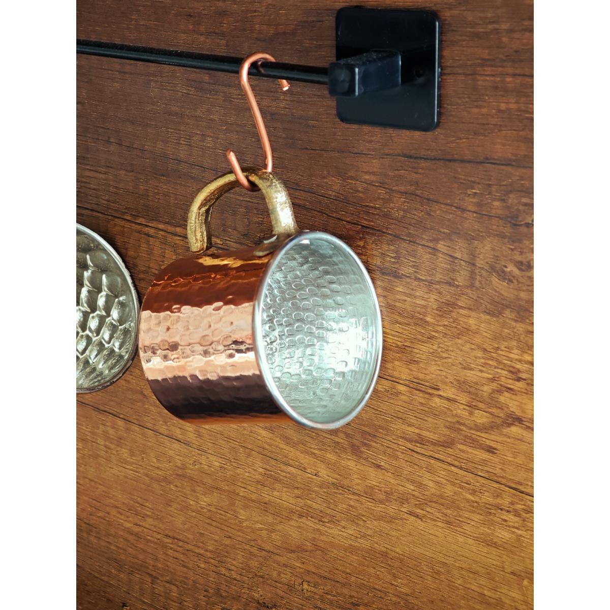 Bakır Kupa Bardak 330 ml - Görsel 4