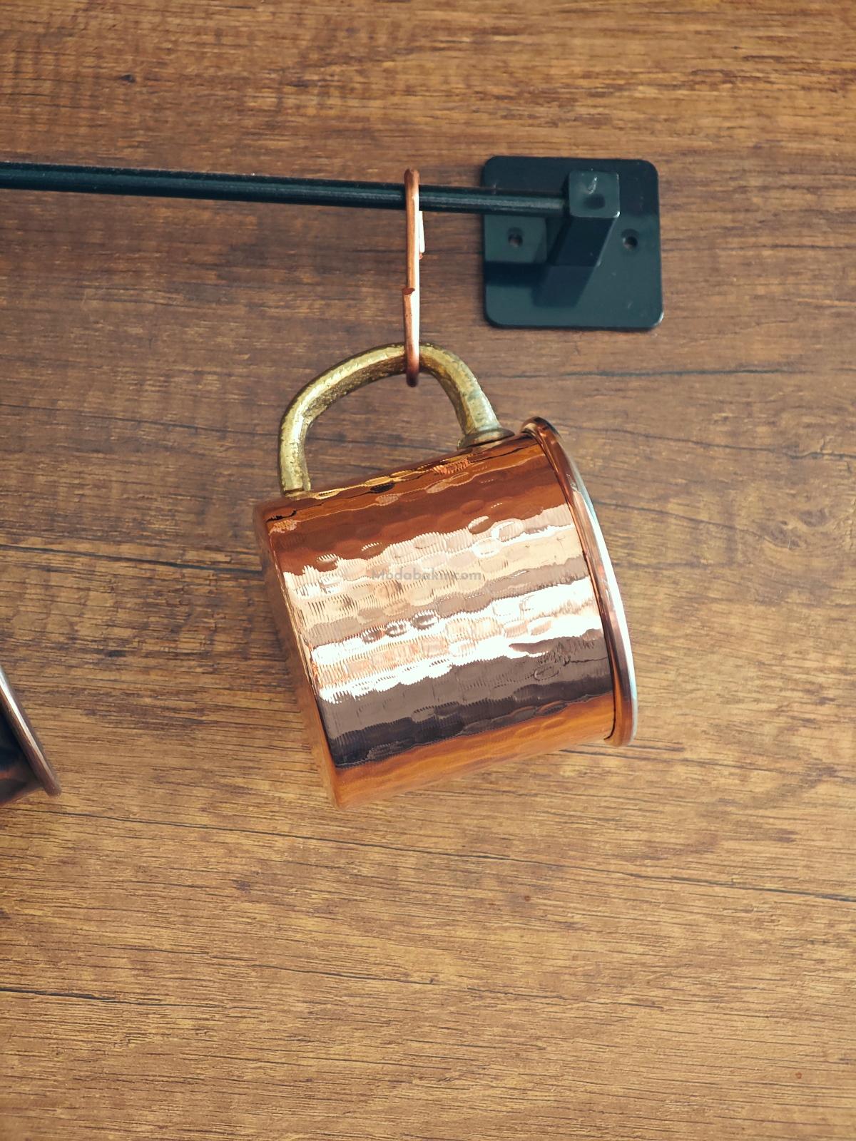 Bakır Kupa Bardak 330 ml - Görsel 5