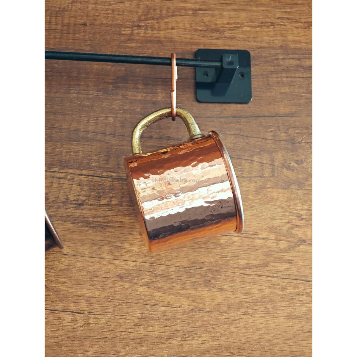 Bakır Kupa Bardak 330 ml - Görsel 5