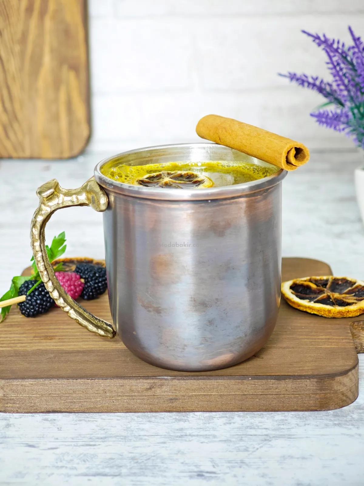 Bakır Kupa Bardak Oksit - Görsel 2