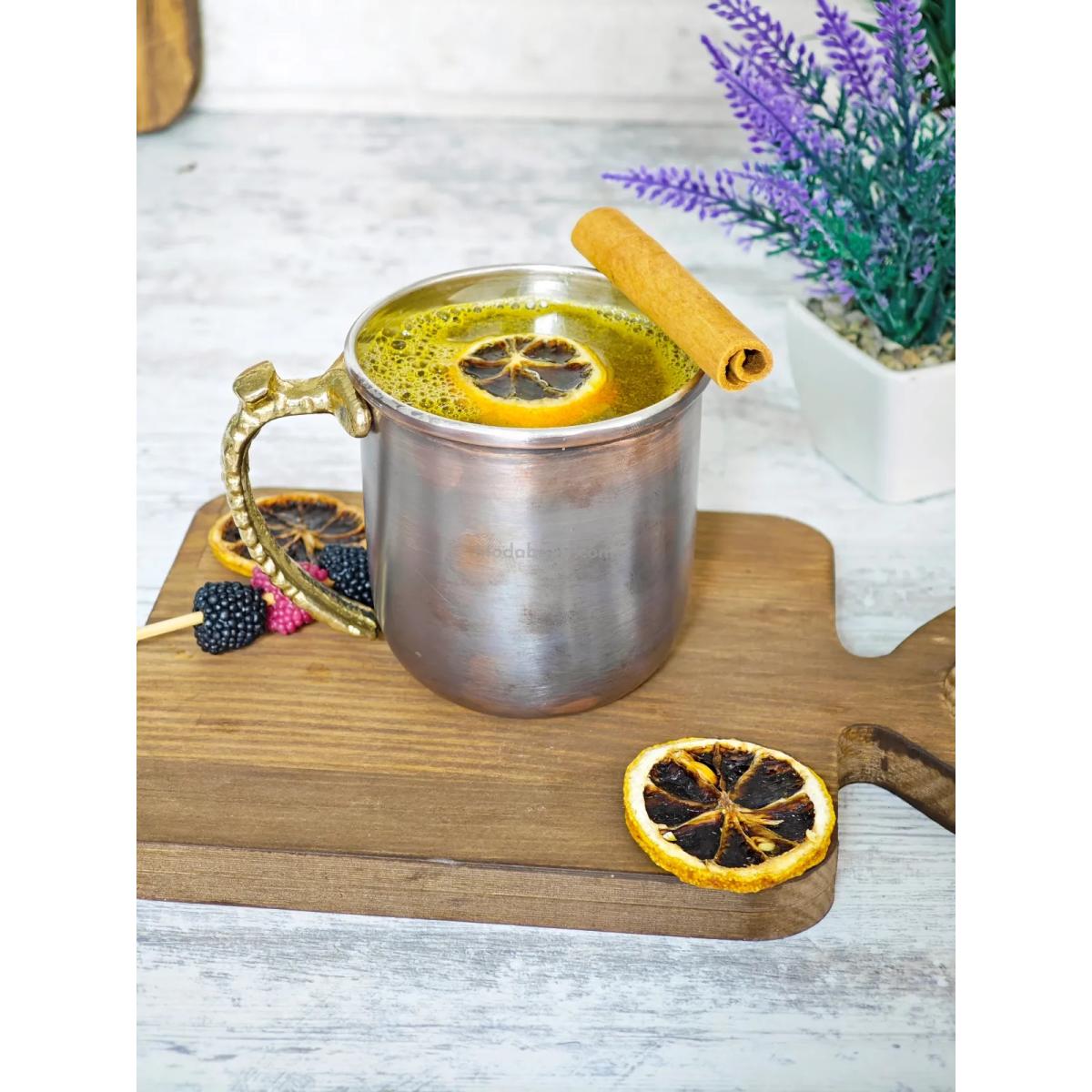 Bakır Kupa Bardak Oksit - Görsel 3