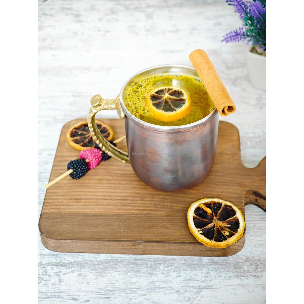 Bakır Bardak 6 Lı - Görsel 4