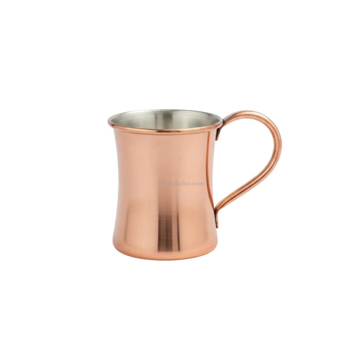 Bakır Kupa İnce Belli Bardak - Görsel 2