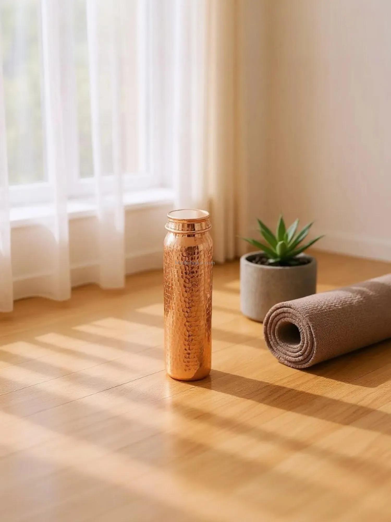 Bakır Matara,Bakır Su Matarası - Görsel 3