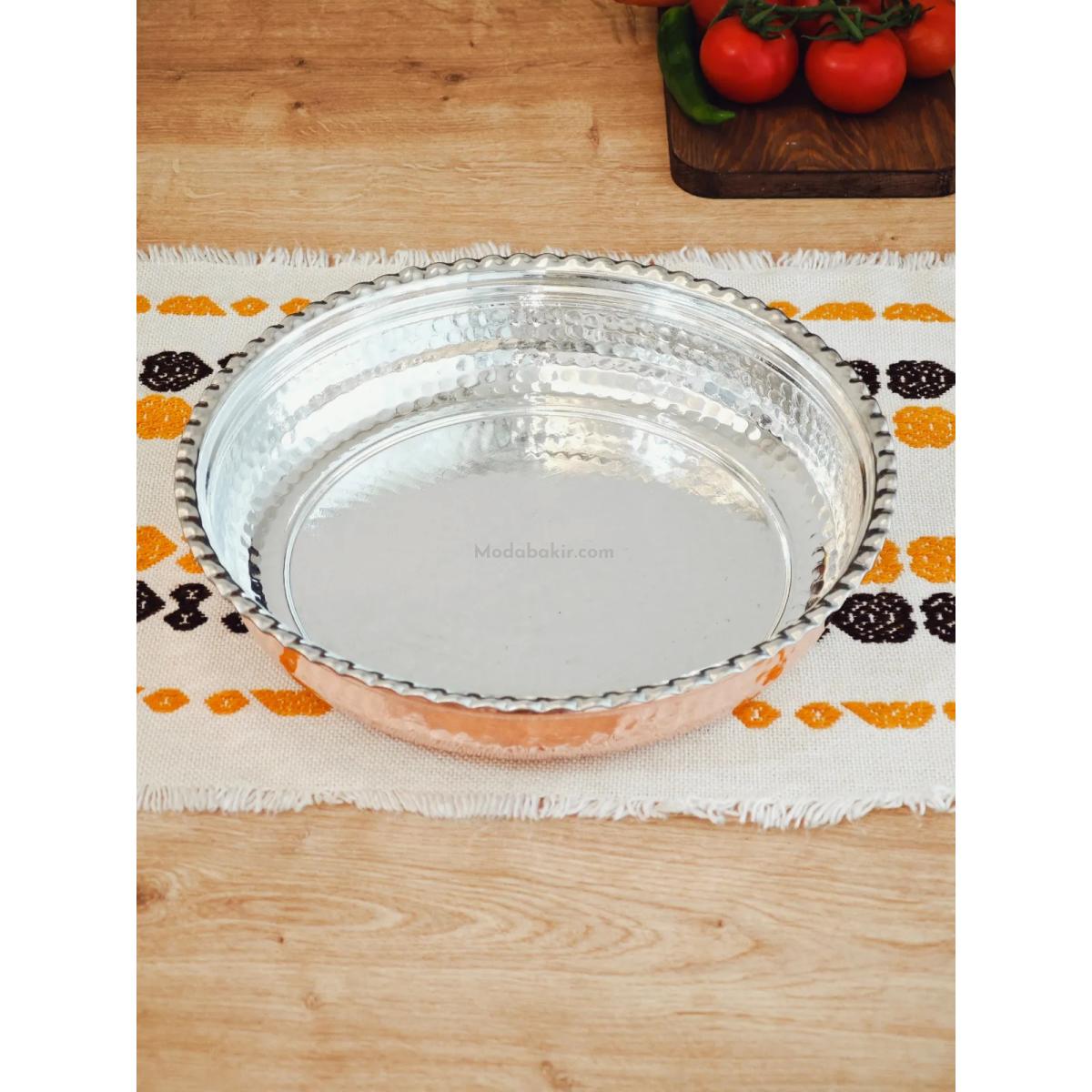 Bakır Paşa Sahani 22 Cm - Görsel 2