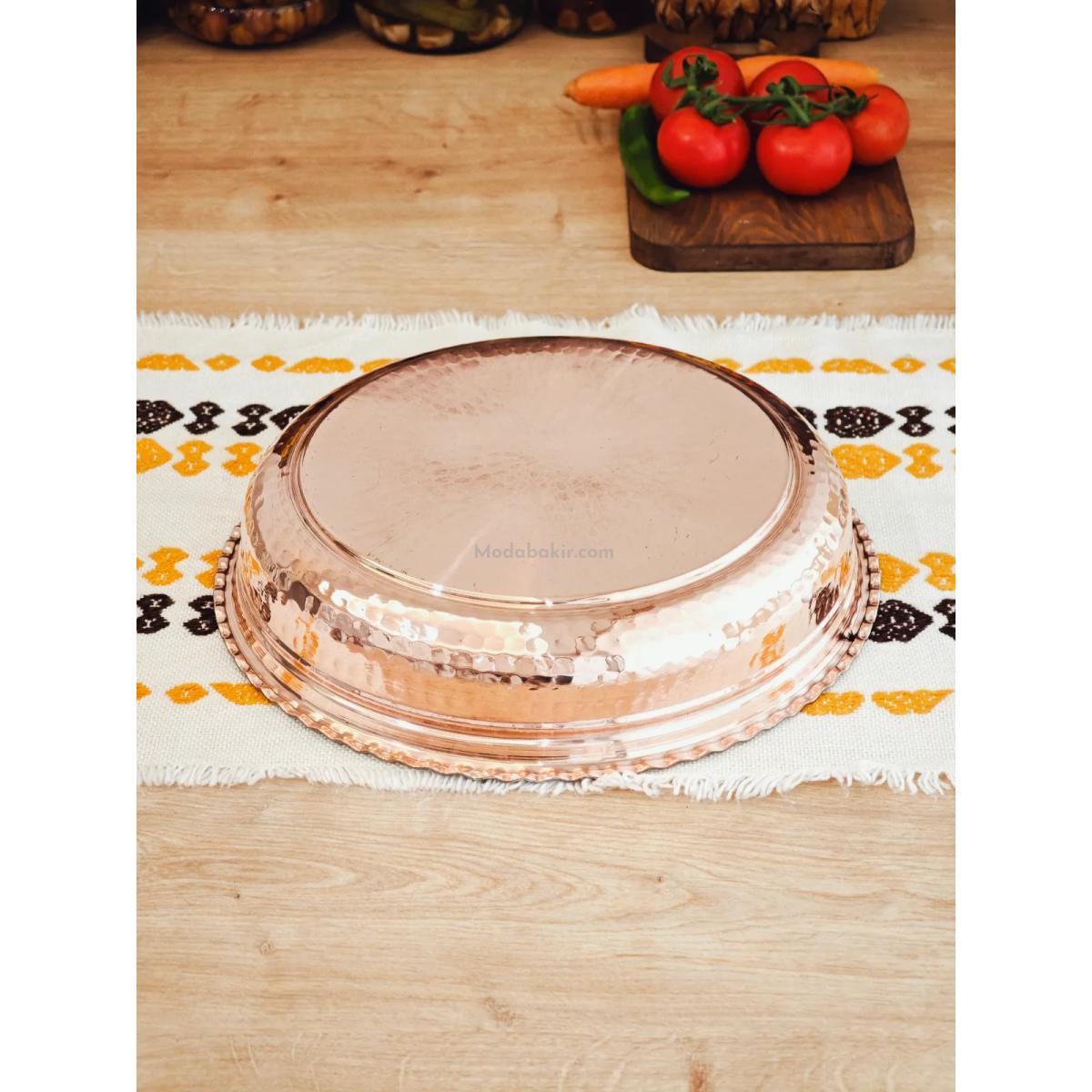 Bakır Paşa Sahani 27 cm - Görsel 5