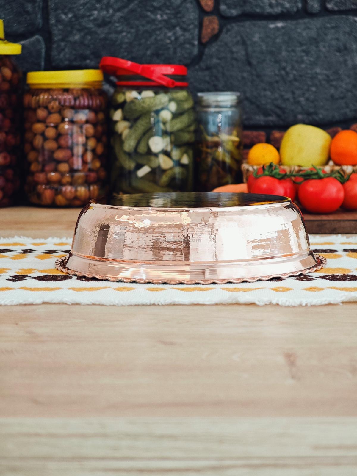 Bakır Paşa Sahani 24 cm - Görsel 2