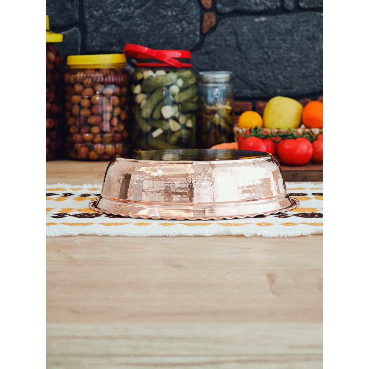 Bakır Paşa Sahani 24 cm - Görsel 2