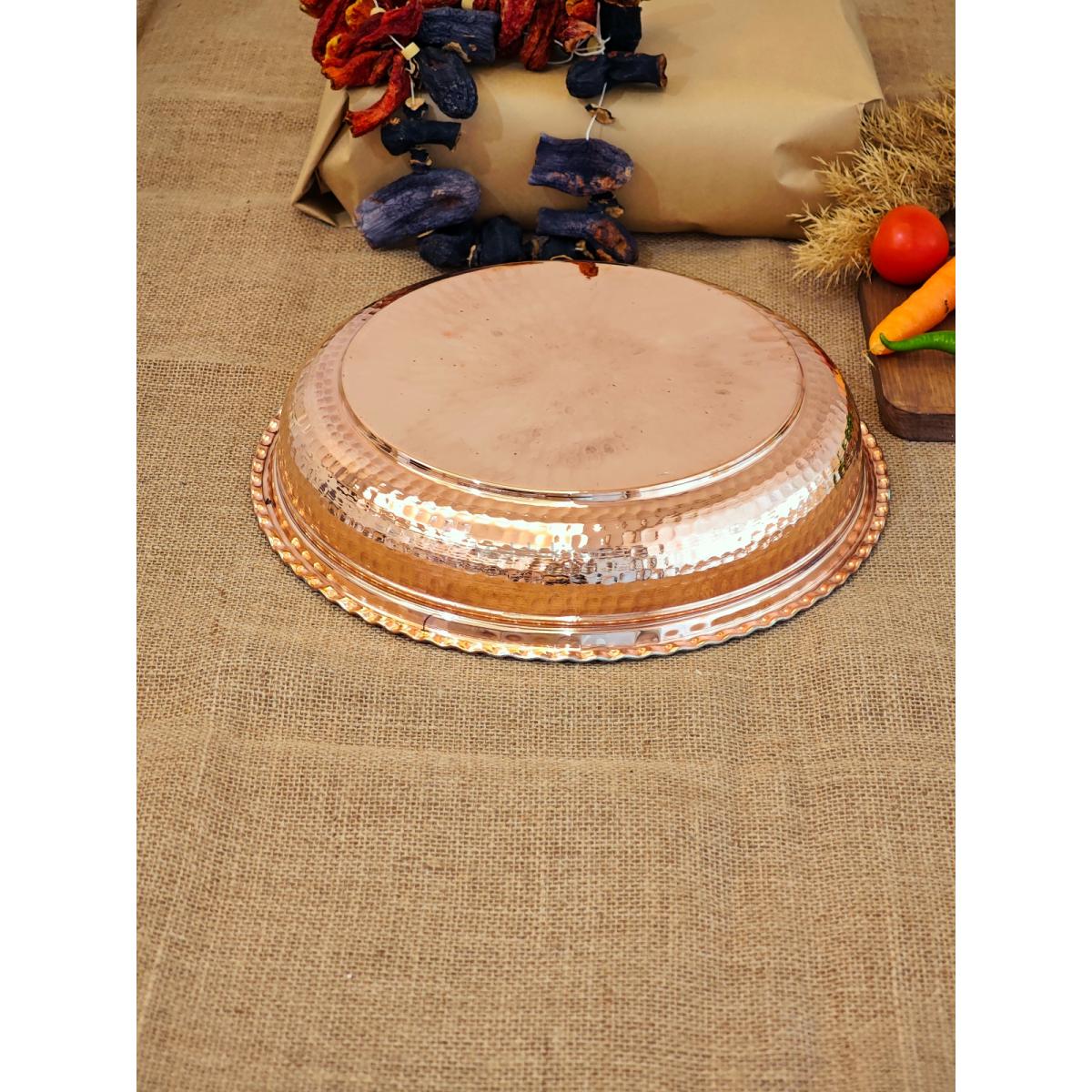 Bakır Paşa Sahani 30 cm - Görsel 5