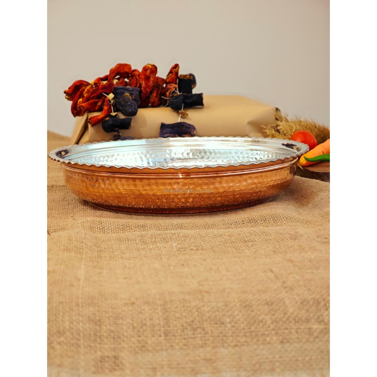 Bakır Paşa Sahani 32 cm - Görsel 6