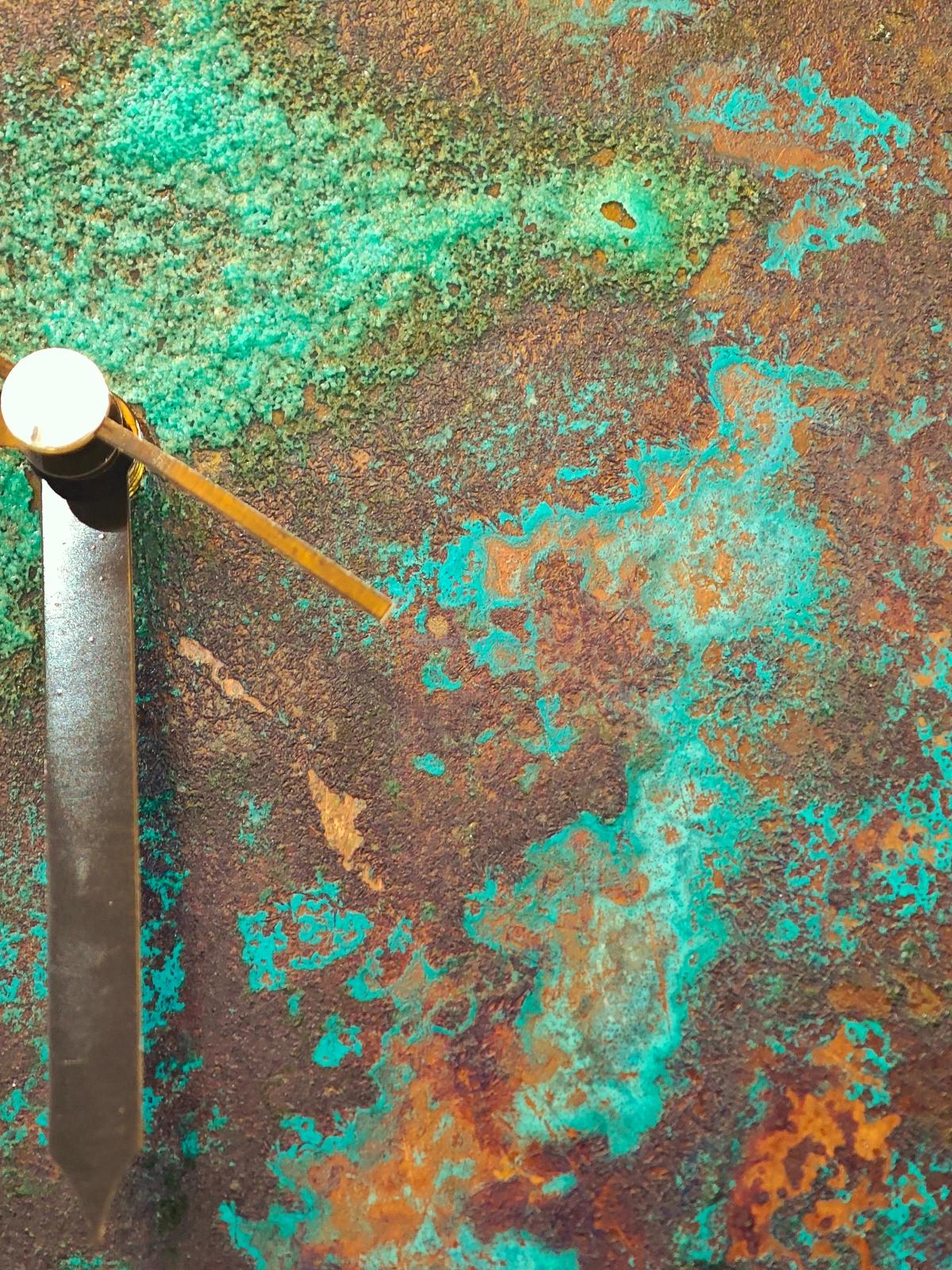 Bakır Patina Duvar Saati No:2 - Görsel 2