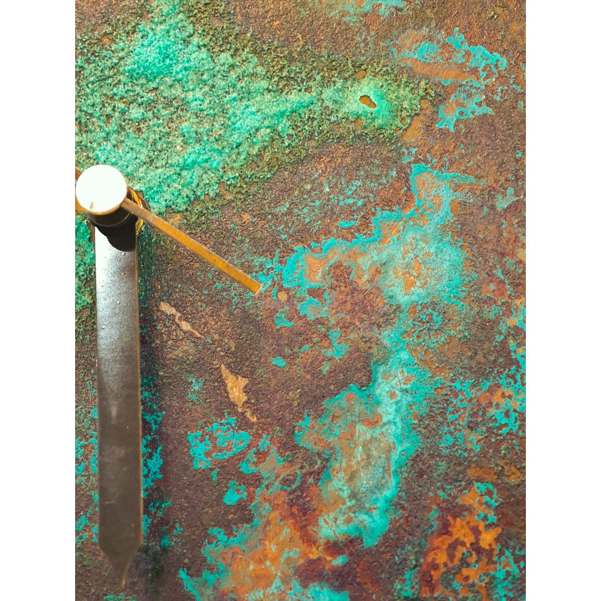 Bakır Patina Duvar Saati No:2 - Görsel 2