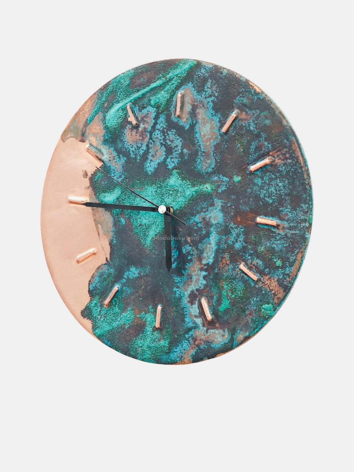 Bakır Patina Duvar Saati No:2 - Görsel 4