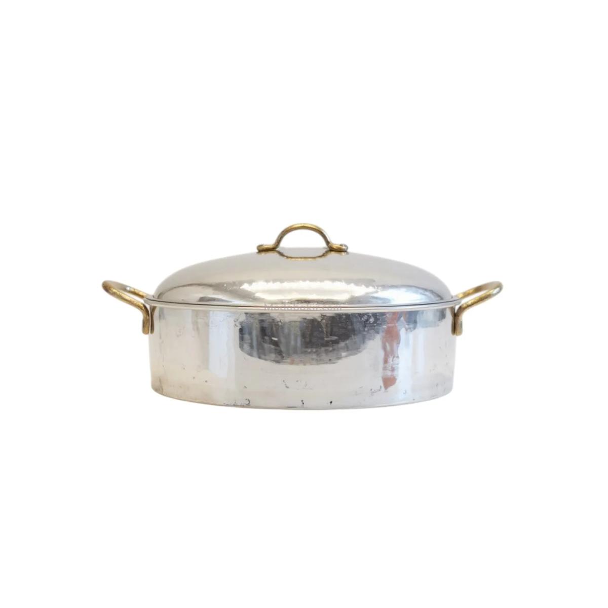 Bakır Pilav Tencere 24 cm - Görsel 1