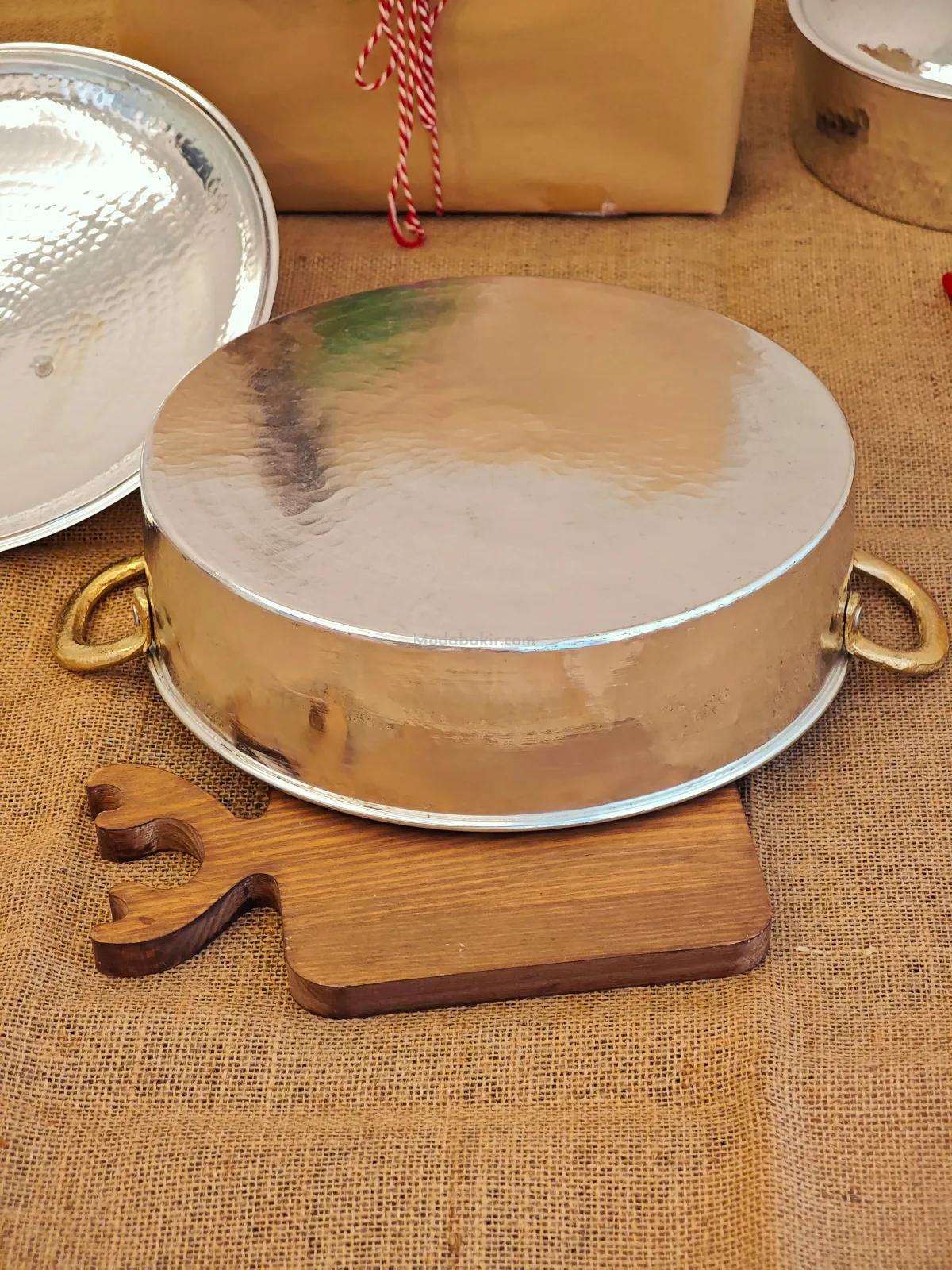 Bakır Pilav Tencere 24 cm - Görsel 5