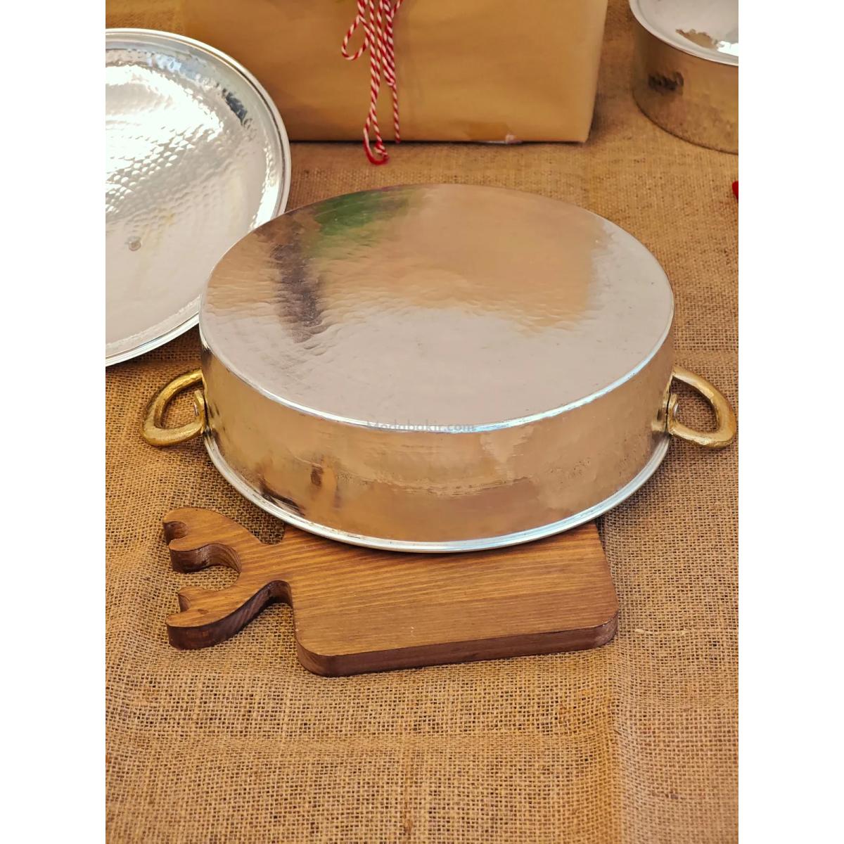 Bakır Pilav Tencere 24 cm - Görsel 5