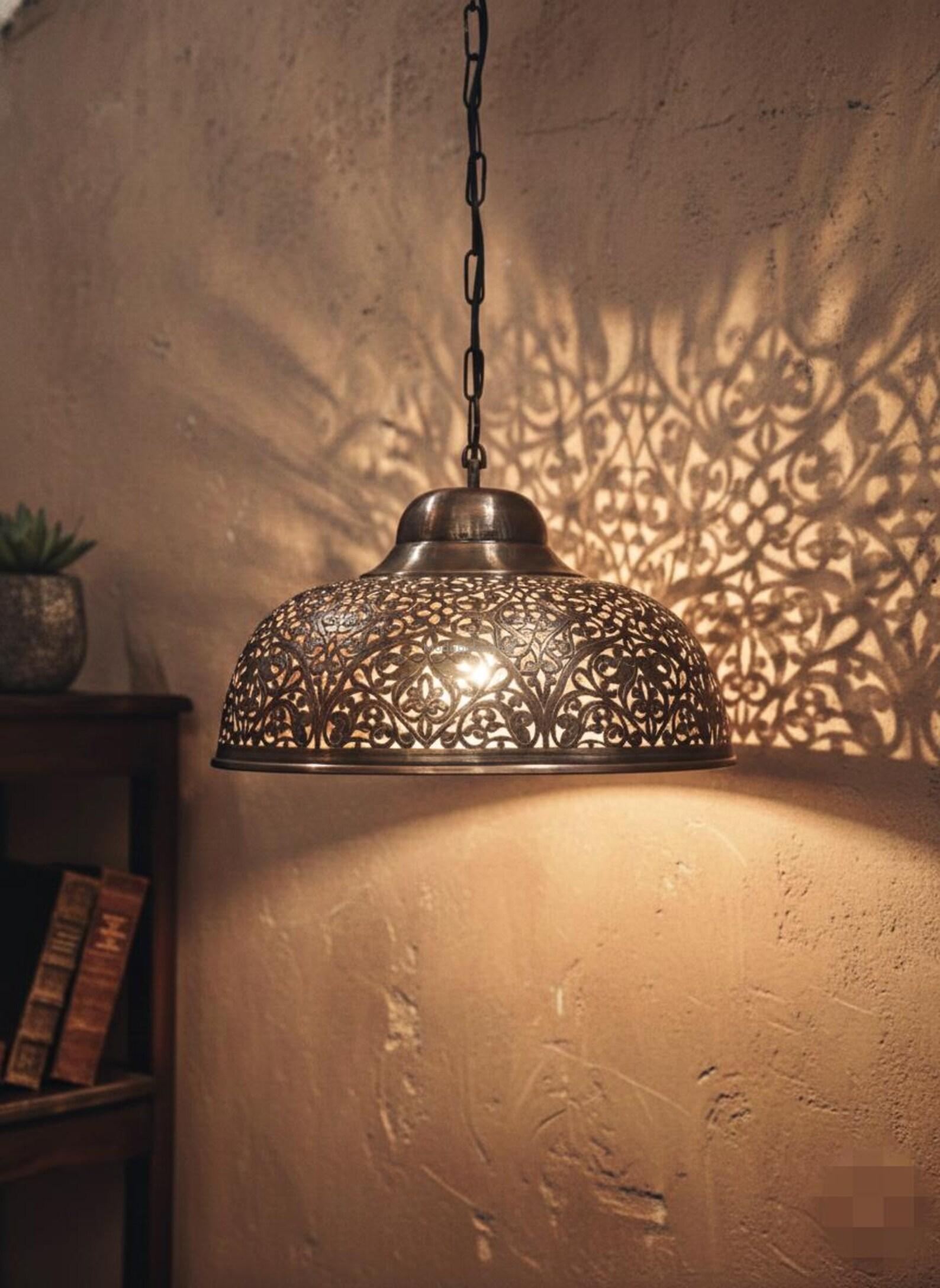 Bakır Sarkıt Avize El Yapımı - Görsel 3