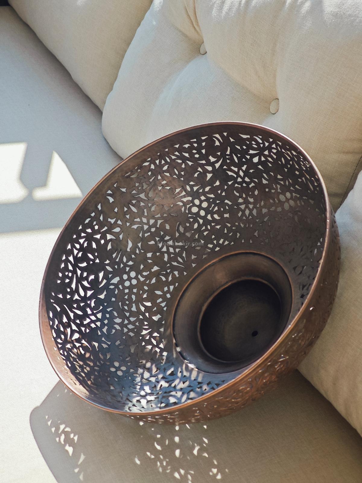 Bakır Sarkıt Avize El Yapımı - Görsel 4