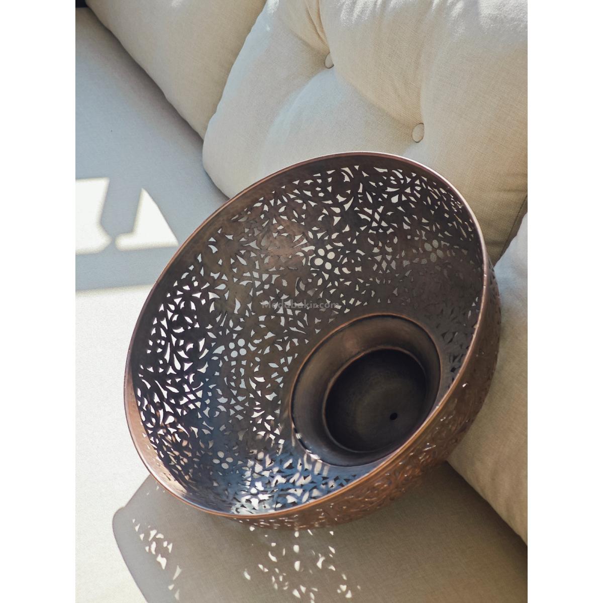 Bakır Sarkıt Avize El Yapımı - Görsel 4