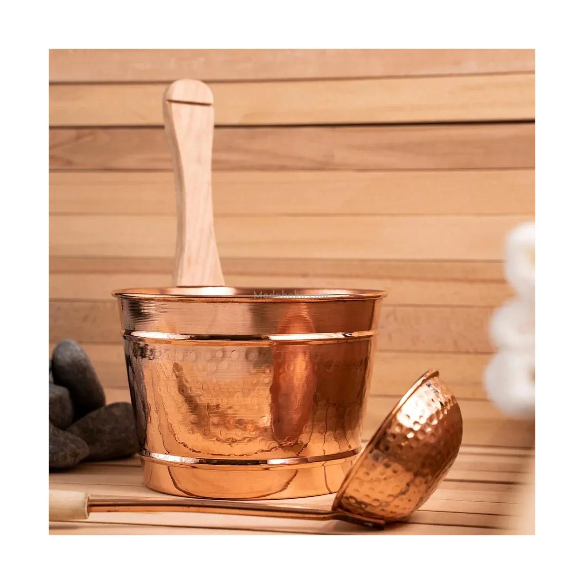 Bakır Sauna Kovası - Görsel 2