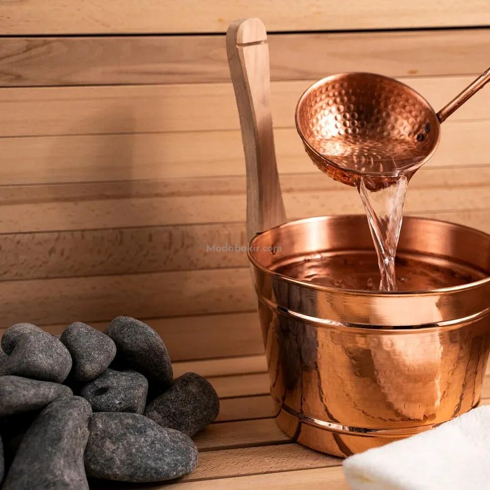 Bakır Sauna Kovası - Görsel 4