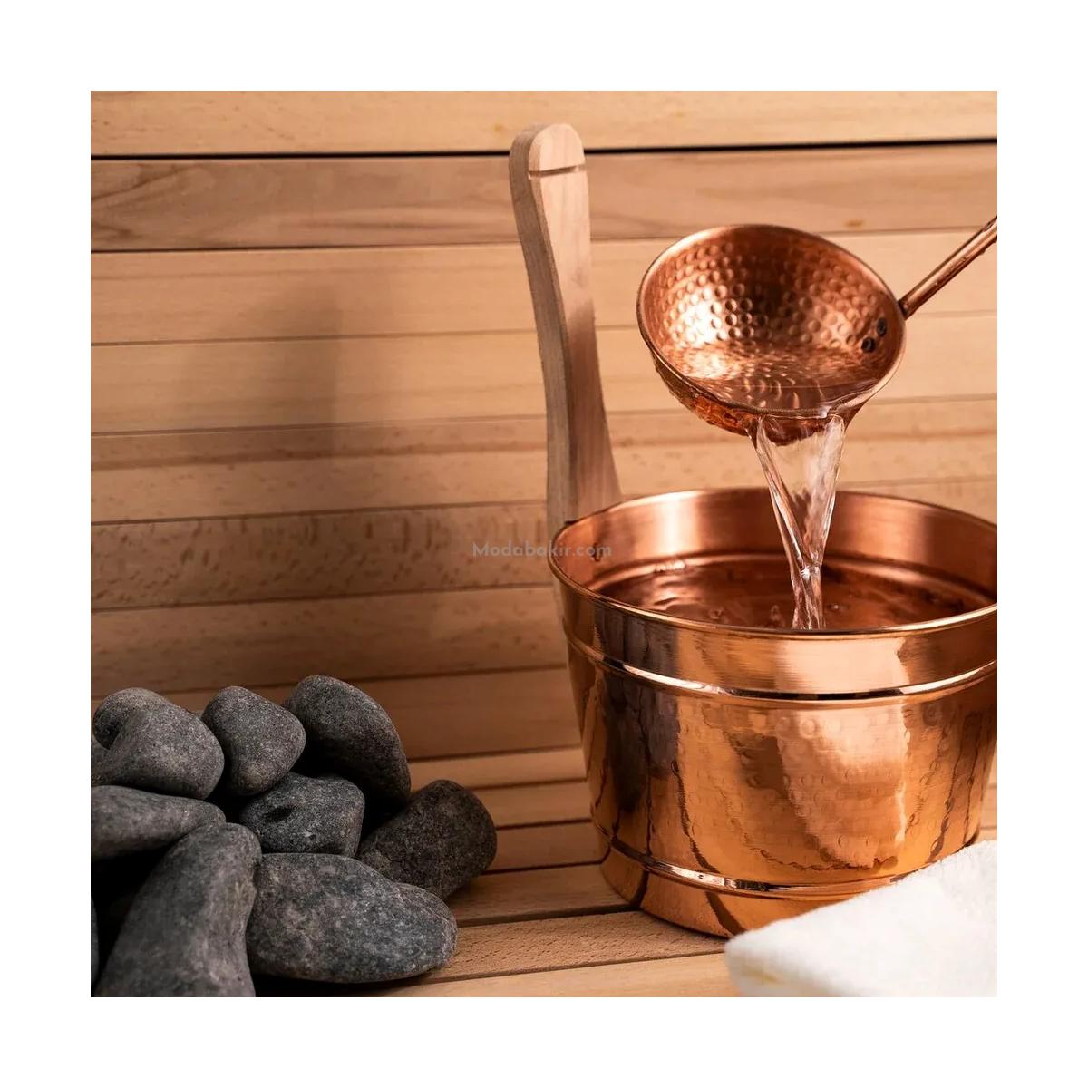 Bakır Sauna Kovası - Görsel 4