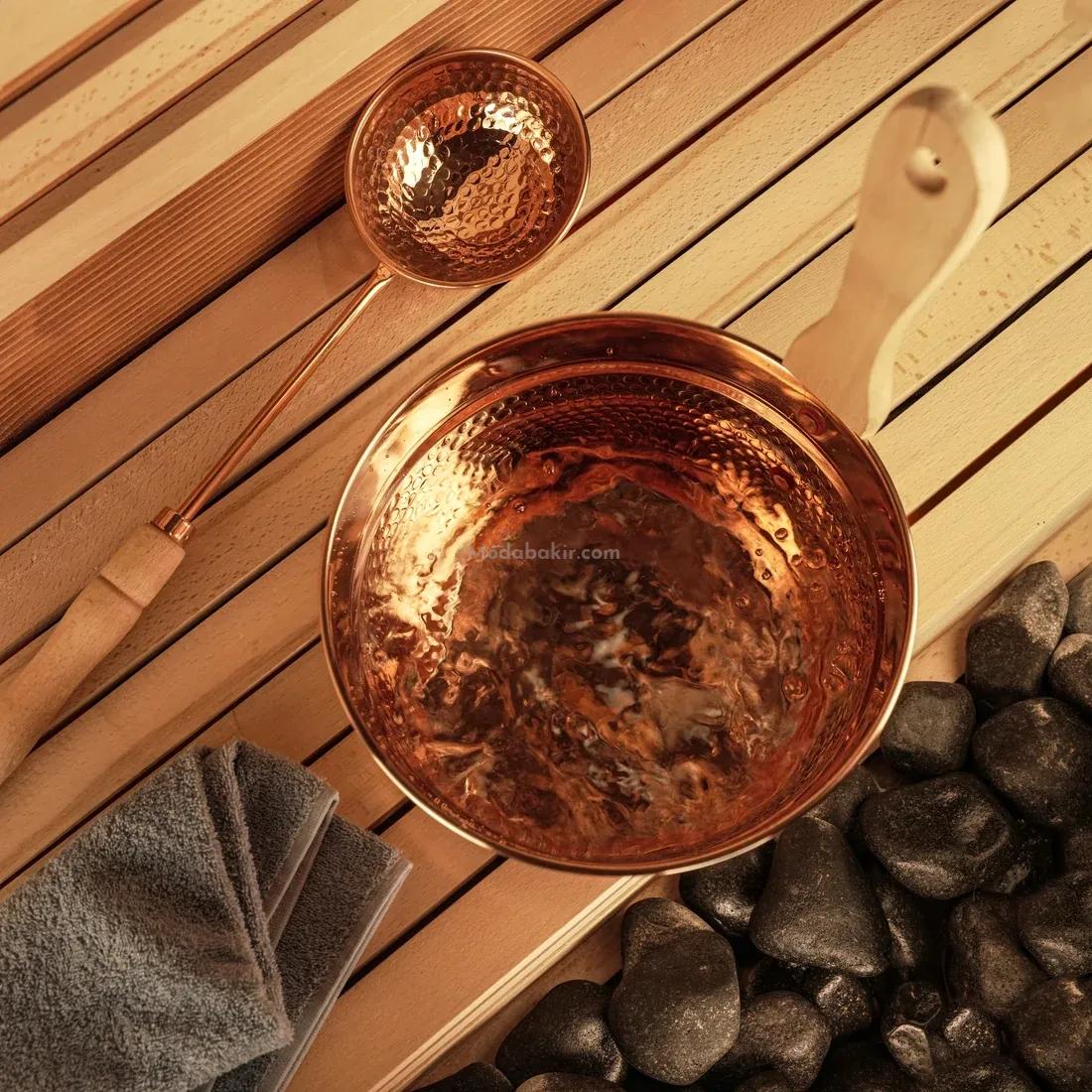 Bakır Sauna Kovası - Görsel 5