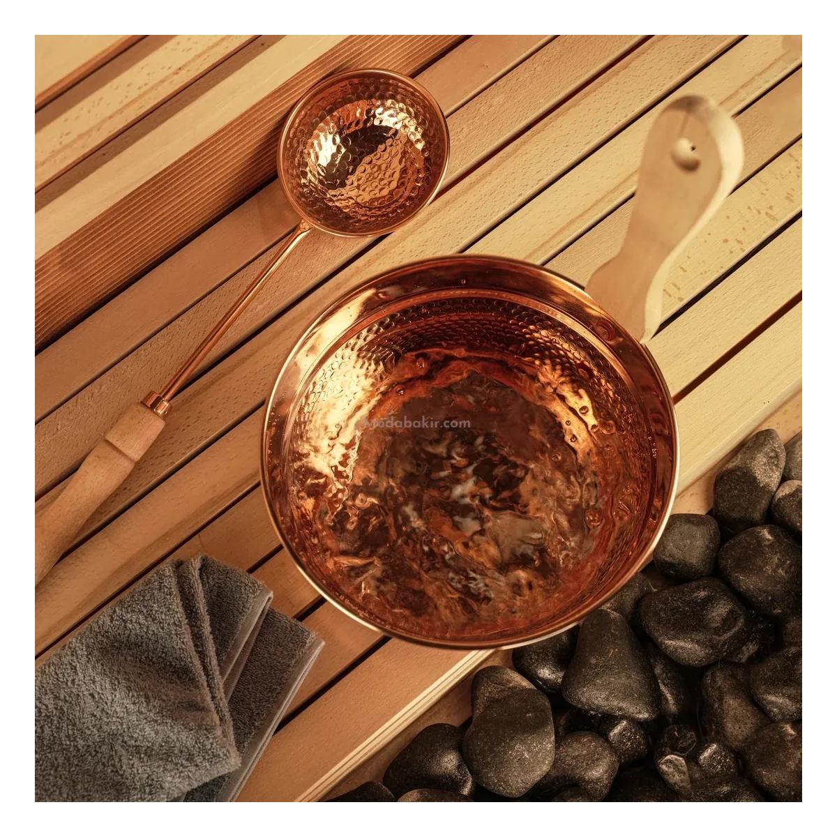 Bakır Sauna Kovası - Görsel 5