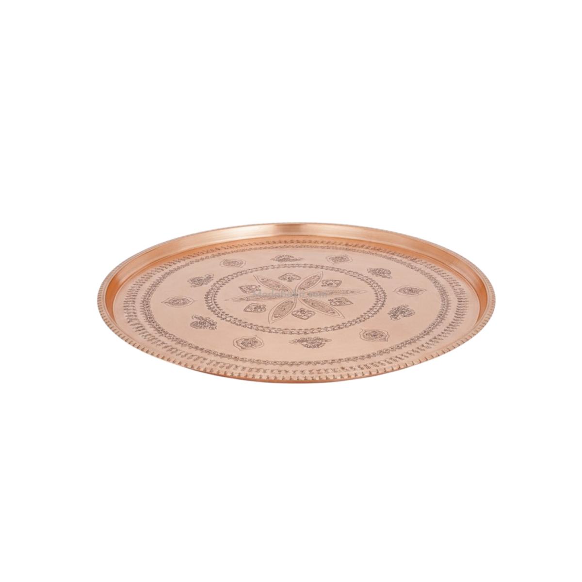 Bakır Sini 100 Cm - Görsel 1