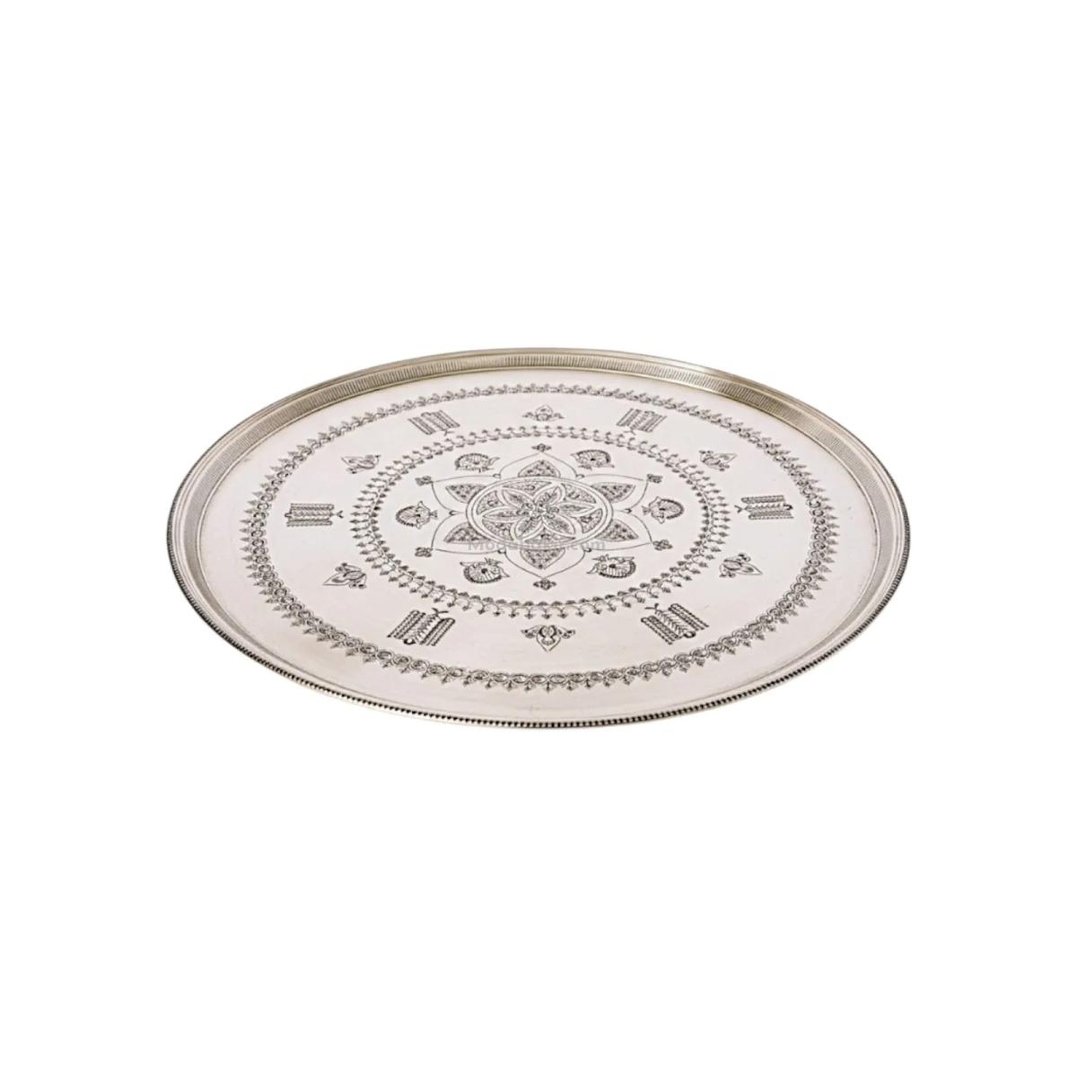 Bakır Sini Eskitme Model 79 cm - Görsel 1