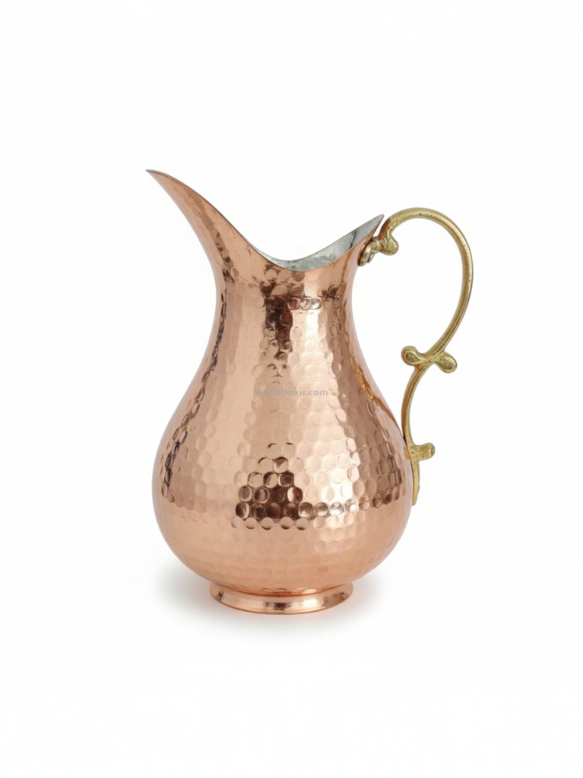 Bakır Sürahi 2 Litre - Görsel 1