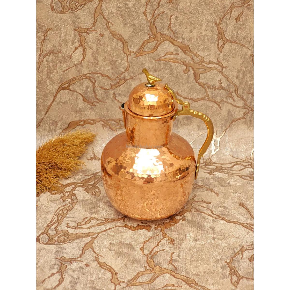 Bakır Sürahi 3 Litre - Görsel 3