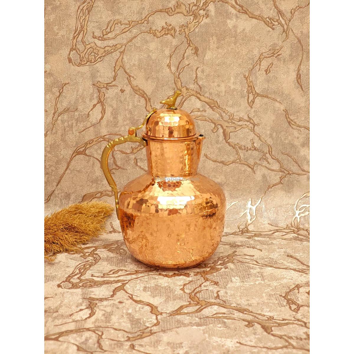 Bakır Sürahi 3 Litre - Görsel 5