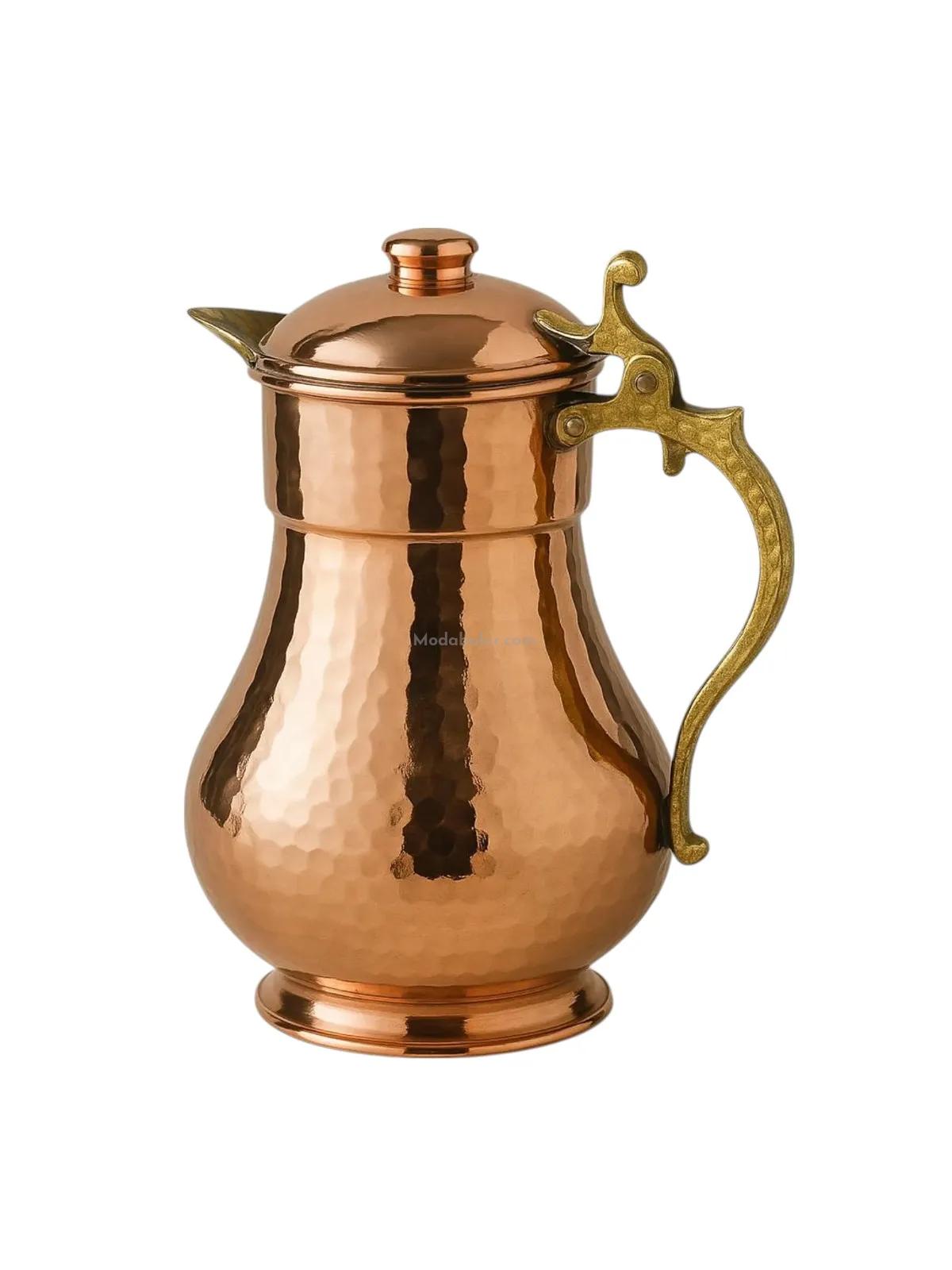 Bakır Sürahi Kapaklı - Görsel 1