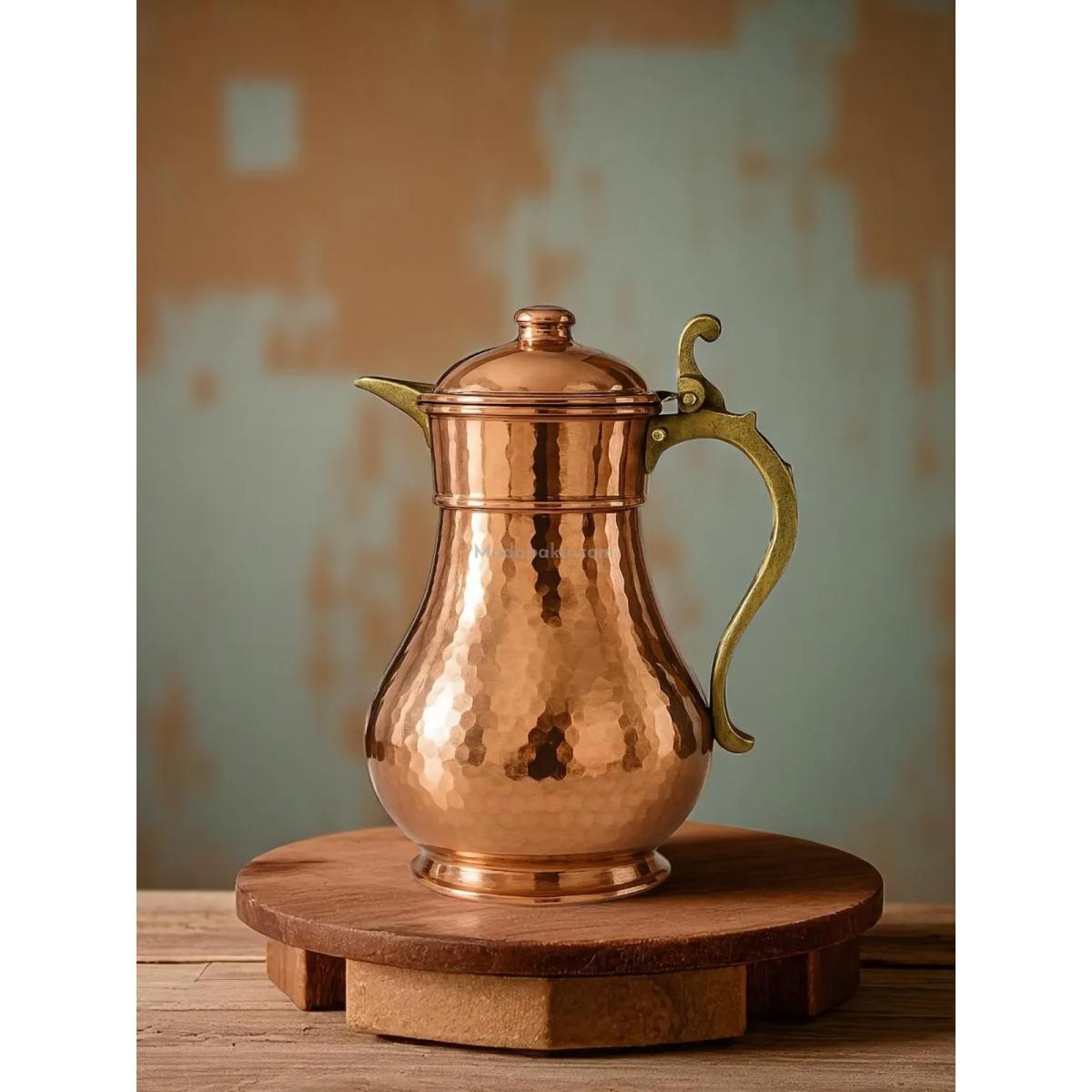 Bakır Sürahi Kapaklı - Görsel 2