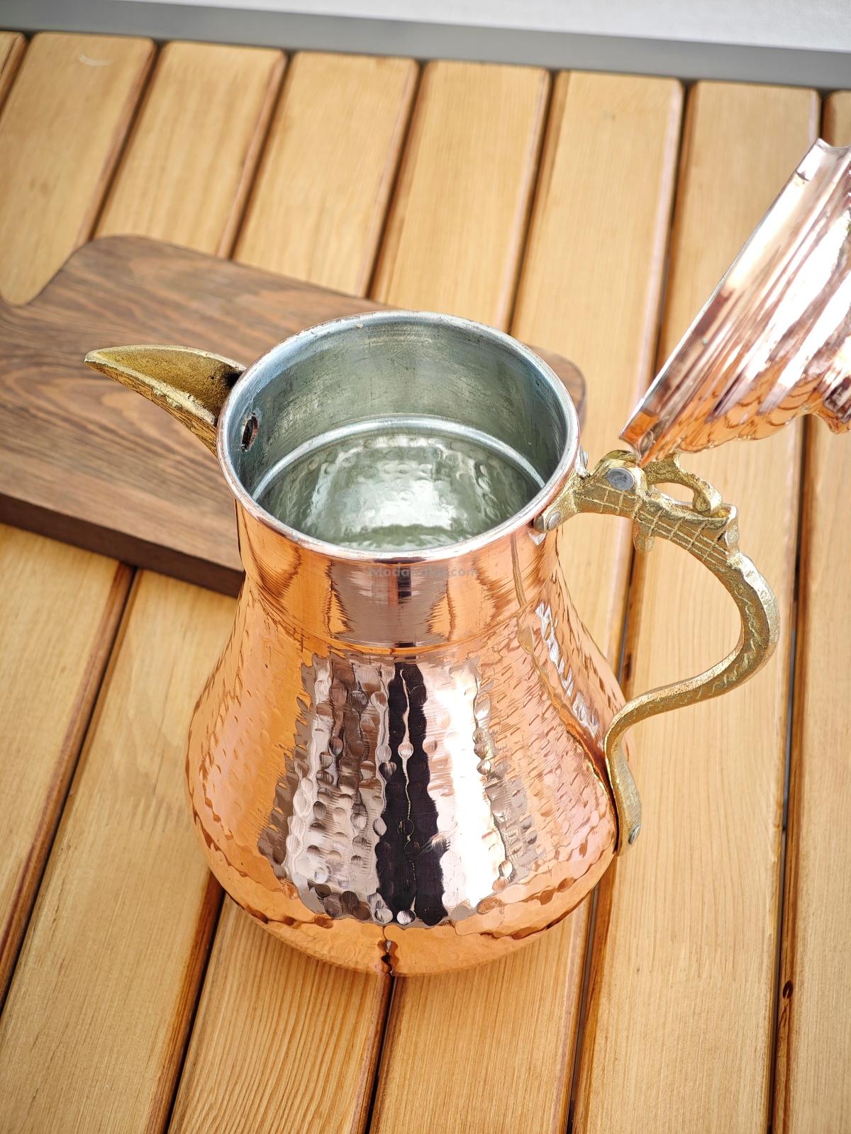 Bakır Sürahi Kapaklı - Görsel 3