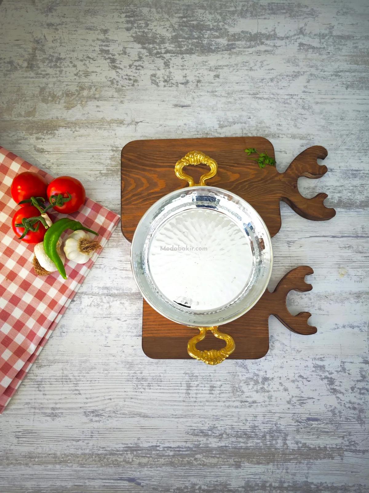 Bakır Yumurta Tava 14 cm - Görsel 2