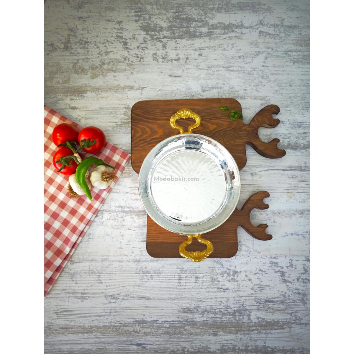 Bakır Yumurta Tava 14 cm - Görsel 2