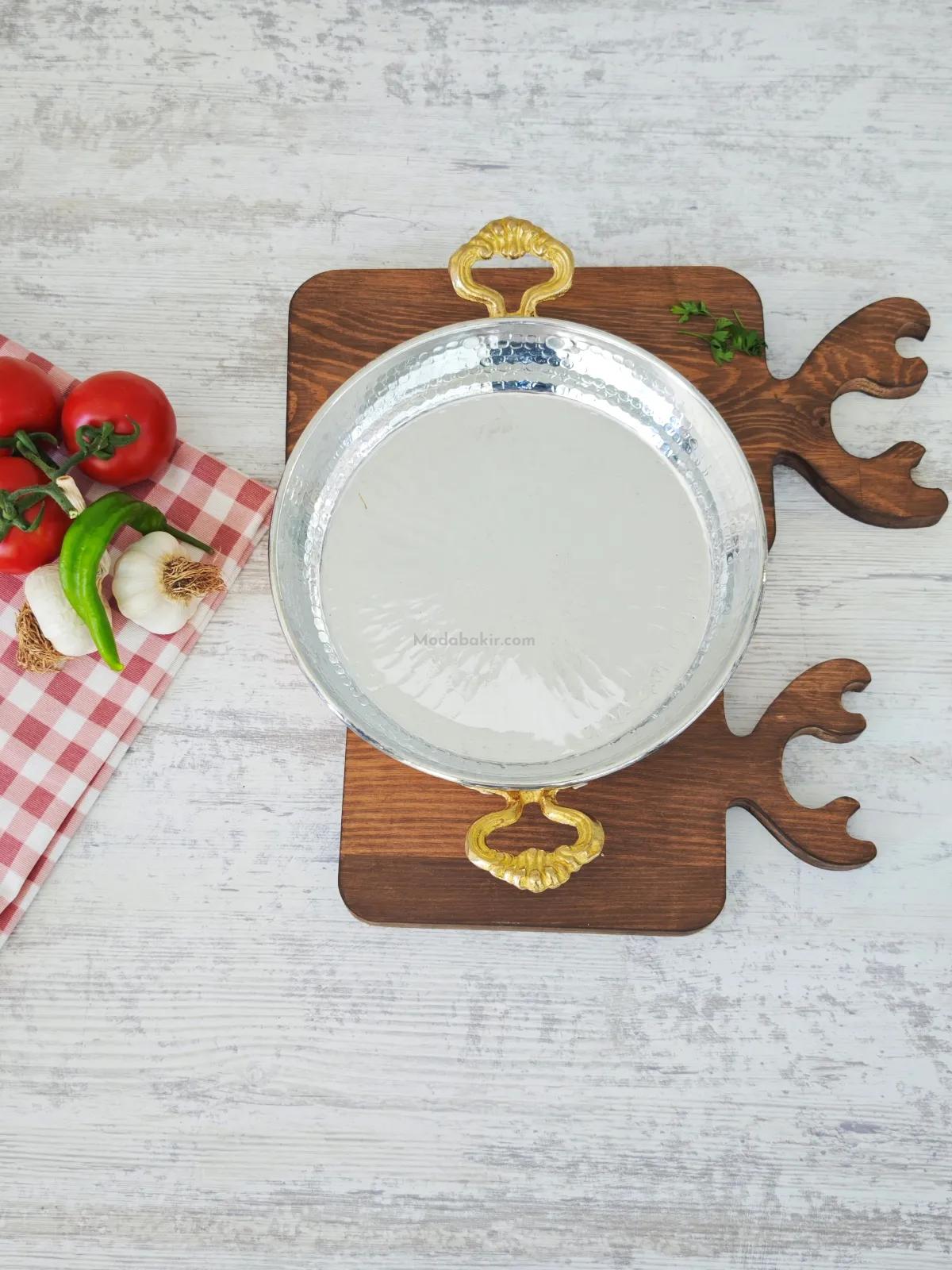 Bakır Yumurta Tava 18 cm - Görsel 2