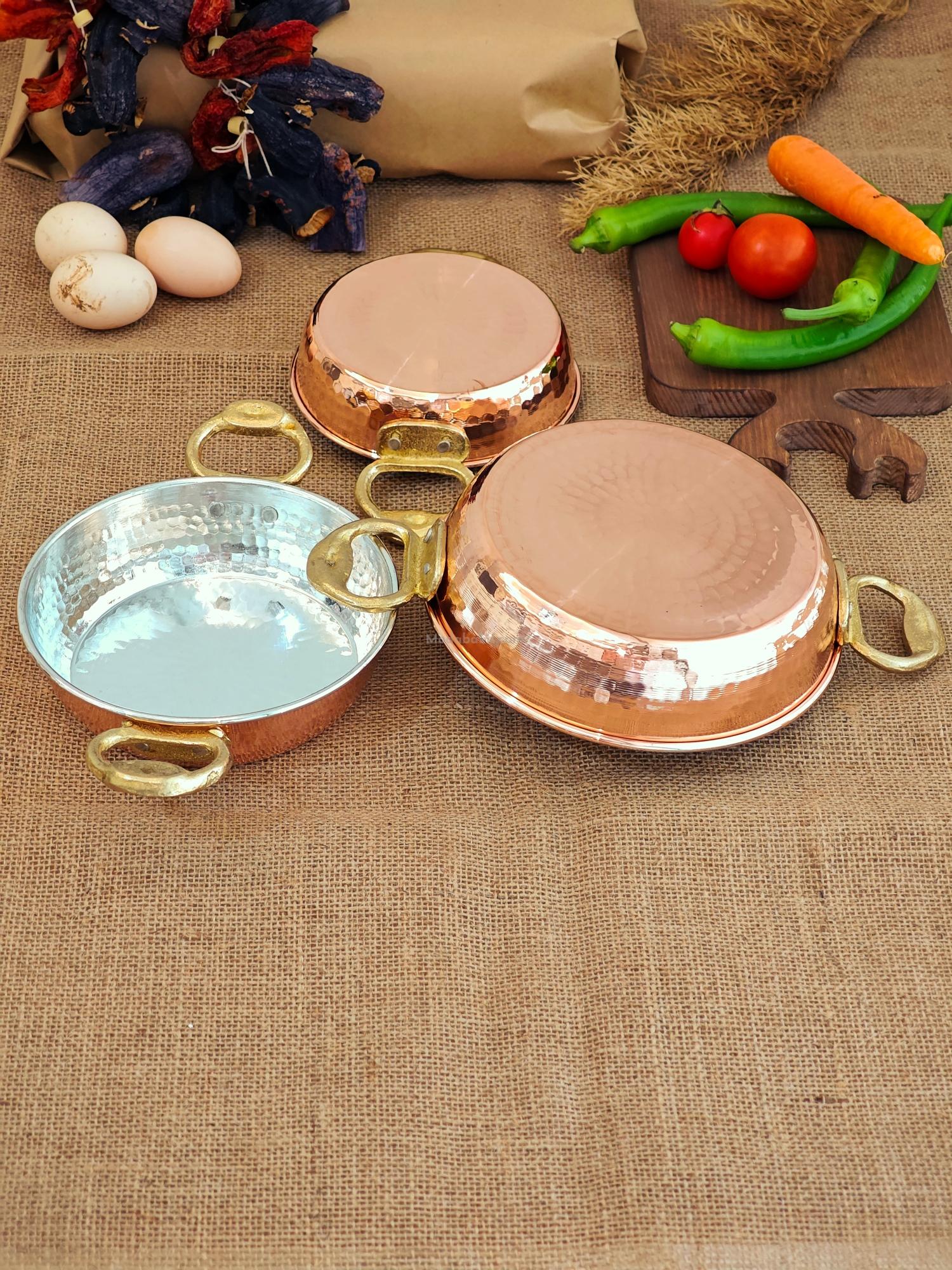 Bakır Tava Seti - Görsel 3