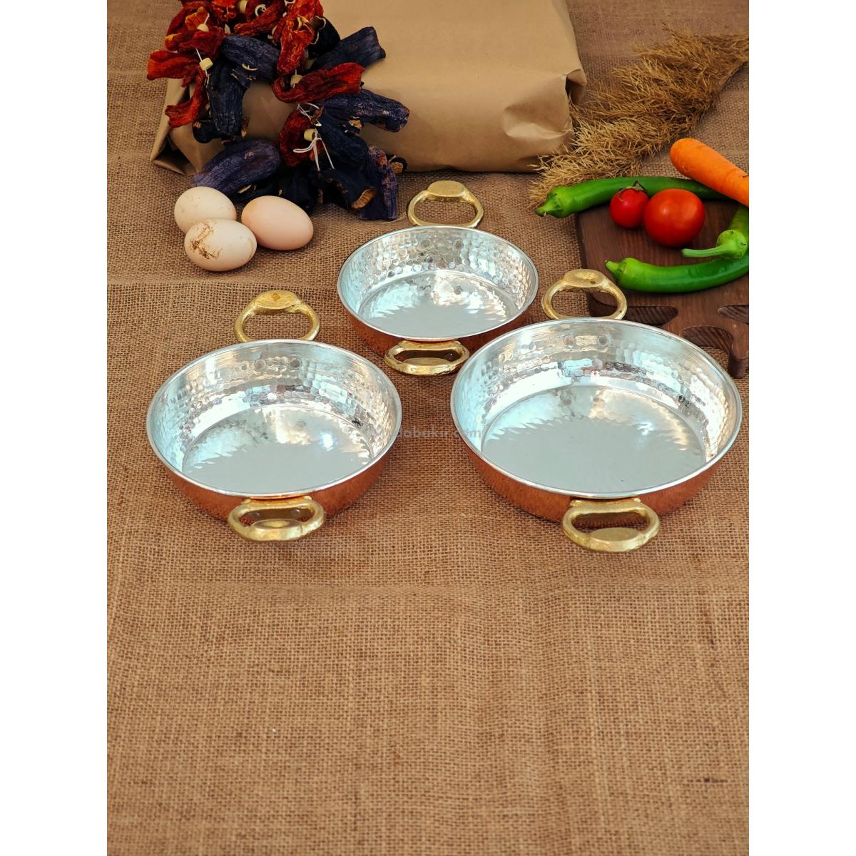 Bakır Tava Seti - Görsel 4