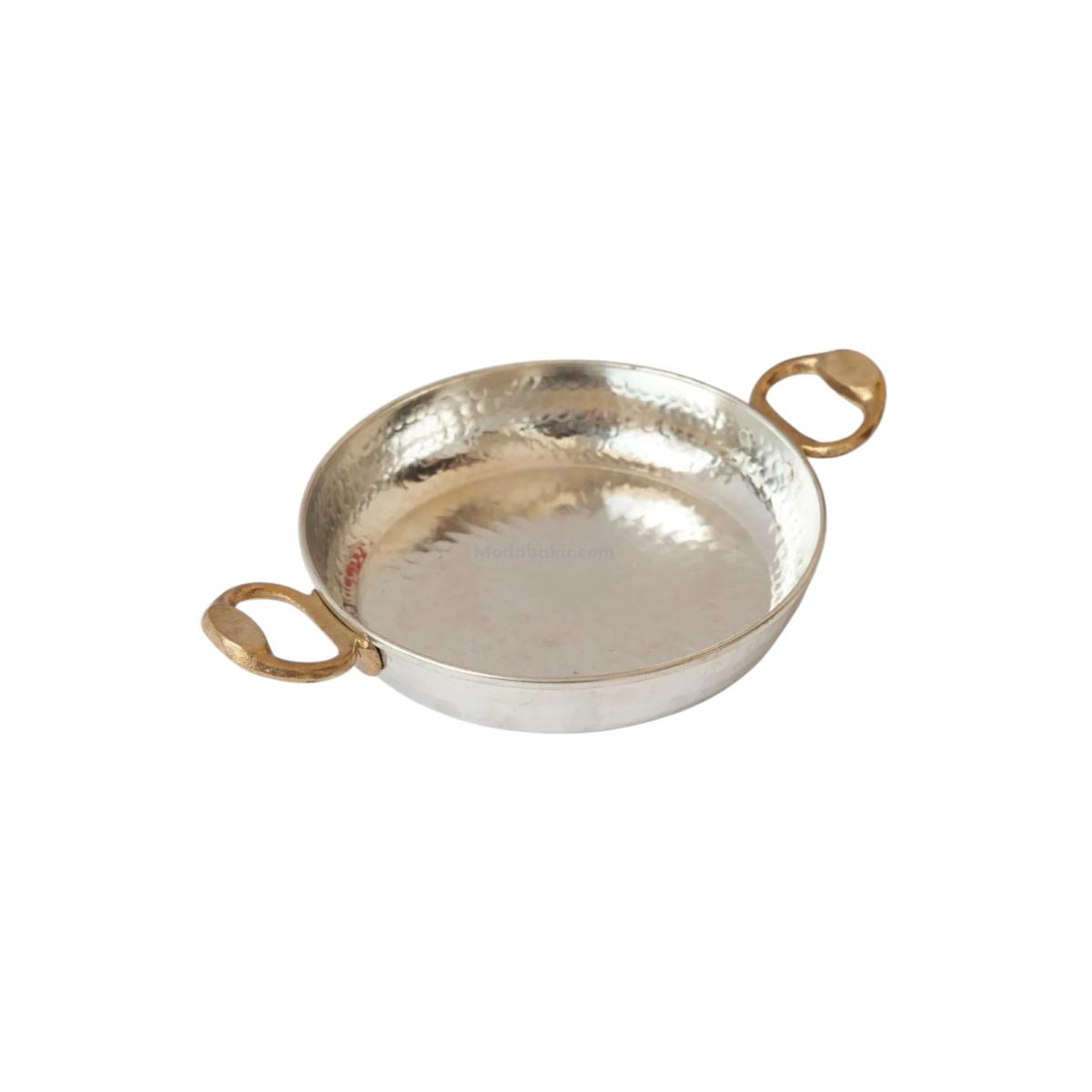 Bakır Mıhlama Tava 20 cm - Görsel 1