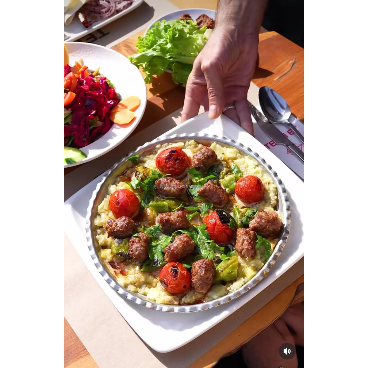 Bakır Künefe ve Fırın Tepsi 40 Cm - Görsel 3